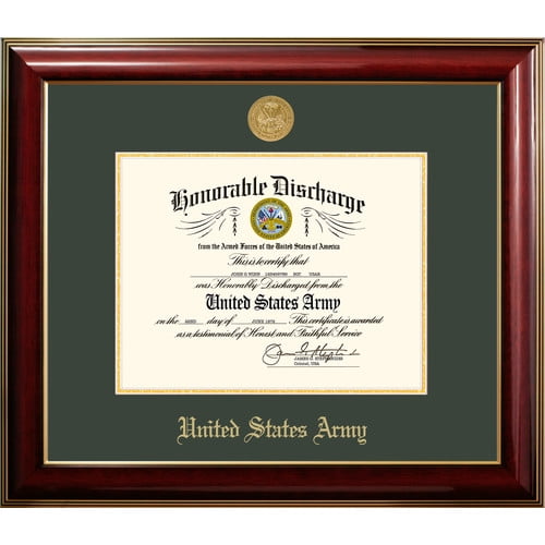 Patriot Frames Army Discharge Classic Picture Frame