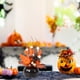 thumbnail image 5 of Fiudx Decoración de Calabaza de Halloween, Diseño Único con Hojas y Bayas, Tamaño Pequeño para Mesa o Mostrador, Versátil para Acción de Gracias En Otoño, Regalo Ideal para Decoración Del Hogar, 10,5, 5 of 6