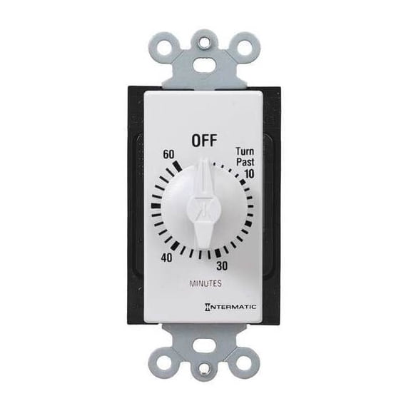 Intermatic Timer,Spring Wound,60 Min FD460MW