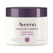 Aveeno Absolutely Ageless Restorative Night Cream for Face, 1.7 oz