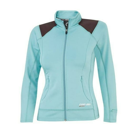 Can-Am Spyder New OEM Ladies Micro Polyester Top Small Teal, 4536810474