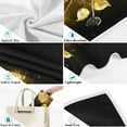 thumbnail image 3 of GZHJMY Beautiful Glowing Golden Rose Soft Absorbent Hand Towel Decor for Bathroom, Guest, Hotel, Kitchen, Gym and Spa(16" x 30"), 3 of 5