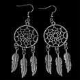 thumbnail image 6 of Opolski Women Fashion Bohemian Dream Catcher Drop Dangle Earring Christmas Gift Jewelry, 6 of 6