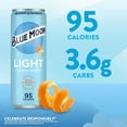 thumbnail image 4 of Blue Moon Light Craft Beer, 12 Pack, 12 fl oz Aluminum Cans, 4% ABV, 4 of 6