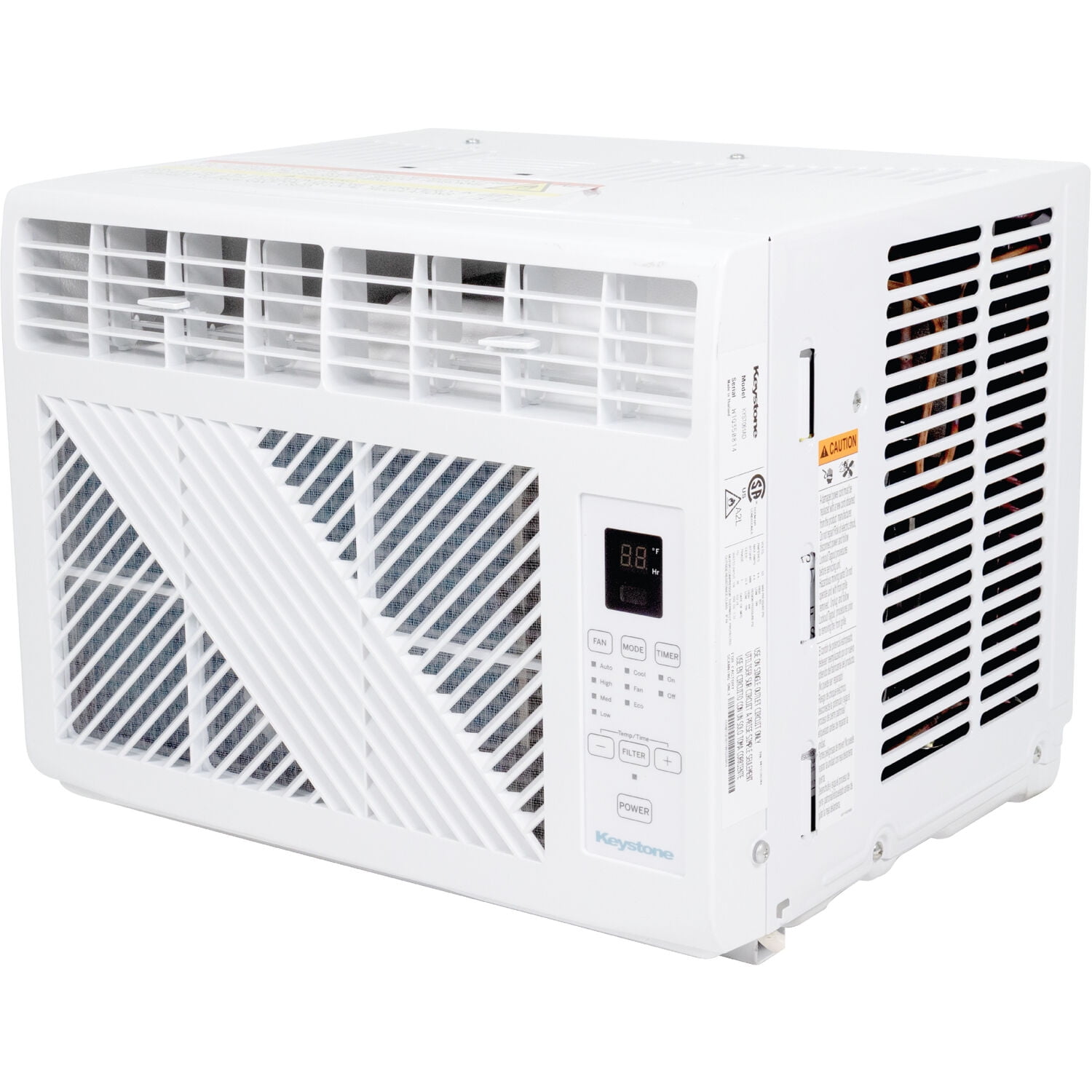 Keystone 6,000 BTU 250 Sq ft Window Air Conditioner with Remote Control, KYST061AD, New