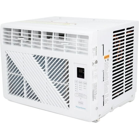 Keystone - 6,000 BTU Window Mounted Air Conditioner with Remote Control - white