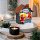 thumbnail image 2 of Choza Navideña De Resina Con Adornos Iluminados Decoraciones De Mesa Adornos Para El Árbol De Navidad Árbol De Navidad Pequeño, 2 of 8