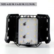 Homestead 3 Panel Adjustable Garage Light - 4 Pack - 2000LM LED – Ultra-Bright, Energy-Efficient Ceiling Lights for Garages, Workshops & Basements