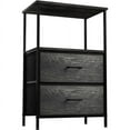 thumbnail image 1 of Sorbus Nightstand 2-Drawer Shelf Storage - Bedside Furniture, Wood Top End Table Chest, 1 of 5