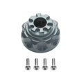 thumbnail image 1 of Caja de diferencial Yashi para coche RC Crawler TRX4 1/10 color titanio, 1 of 5
