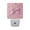 Butterfly Knot Decoration, variant on 2PCS LED Night Light Auto On/Off Sensor Warm Light Dusk to Dawn for Home Stairs Bathroom Decor Small Bows and Dots Pattern