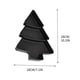thumbnail image 2 of Bandeja de frutas con forma de árbol de Navidad | Plato decorativo para servir | Soporte para aperitivos y frutas | Bandeja de plástico resistente para fiestas, ideal para frutos secos, 2 of 2