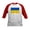 Red/White, variant on CafePress - Ukraine Flag Baseball Jersey - Kids Cotton Baseball Jersey, 3/4 Sleeve Shirt