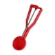 thumbnail image 1 of Cuchara para galletas Cuchara para helado Utensilio de cocina resistente rojo Agarre cómodo Diámetro interno de 62 cm, 1 of 9