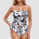 thumbnail image 2 of MKLEKYY Traje De Baño Mujer Natacion 2025 Women'S Solid Color Tank Top Sexy Bikini Two Piece Set Swimsuit, 2 of 3