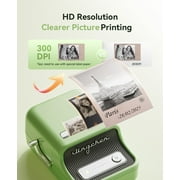 NIIMBOT B21 Pro HD Photo Printer Label Maker Machine, NEW Upgrade !300 DPI ! Sticker Printer Thermal Labeler for Business Home Office Organization,Green
