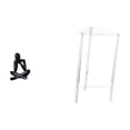 thumbnail image 1 of Escultura abstracta de escritorio "Pensador", figura minimalista, adorno de acrílico. Ideal para escritorio, estantería, sala de estar o mes, 1 of 8