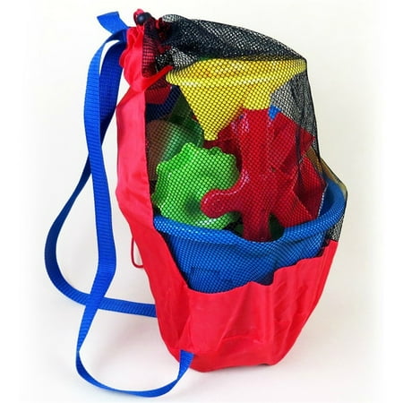 

TINYSOME Waterproof Mesh Netted Bag for Beach Toys Summer Swimsuit Packing Kids Favors