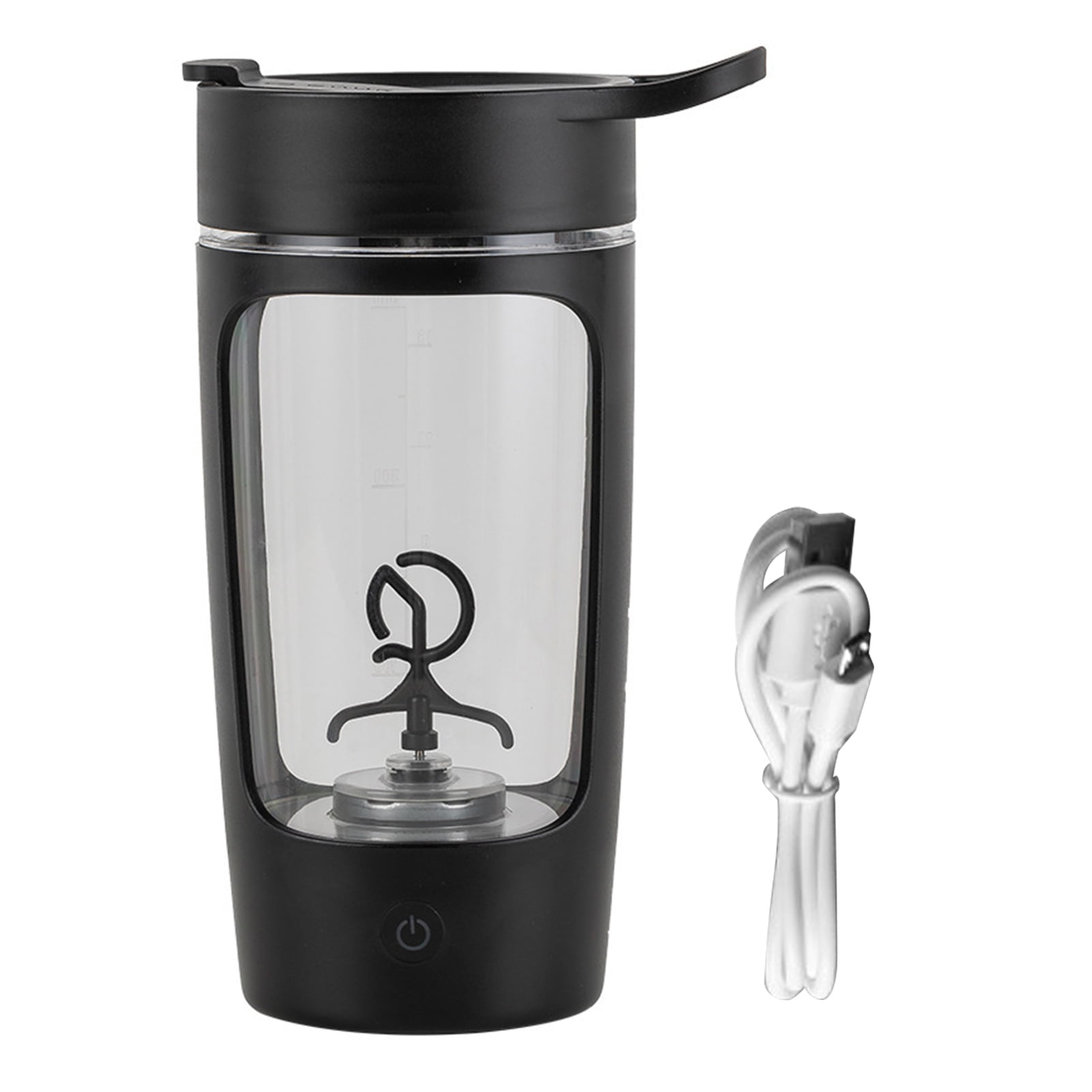 Riuulity Electric Protein Shaker Bottle, 650mL USB Charging Mixer Cup –  BABACLICK