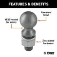 thumbnail image 2 of CURT Trailer Ball, 2 of 2