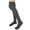 Dark Gray, variant on 1 Pair Casual Knee High Socks for Women Tube Socks Elasticity Athletic Socks Thin Knee High Stockings