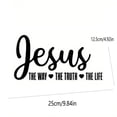 thumbnail image 4 of Car and Motorcycle Window Sticker, Durable Vinyl Decal with Clear Lettering, Weather-Resistant, Easy Peel-and-Stick Application, 1 Piece, 4 of 5