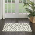 thumbnail image 2 of Nourison Jubilant Trellis Ivory Green 2' x 4' Area Rug, (2x4), 2 of 6