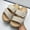Beige, variant on Women's Summer Sandals Adjustable Double Strap Arch Support Sandals Memory Foam Footbed & Non-Slip Sole Sandals