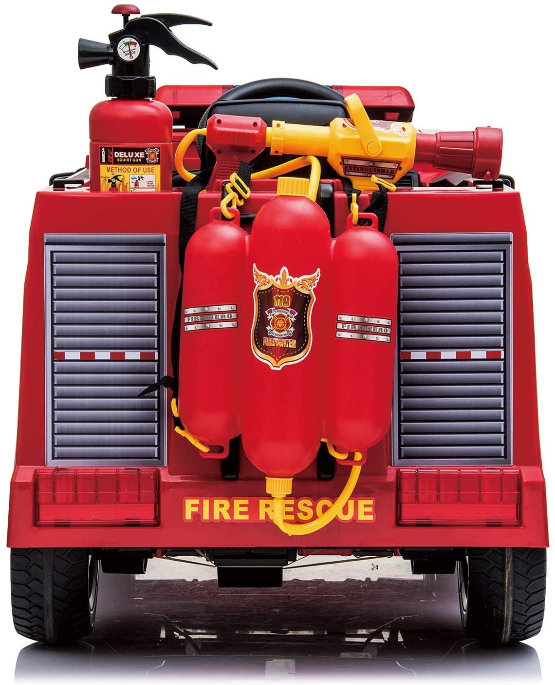 Power wheels cheap fire truck 12v