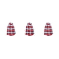 thumbnail image 1 of Methold Camisa a cuadros para mascotas, suministros para mascotas, camisetas para perros, camisa cálida para cachorros, otoño e invierno, sin hebillas, Type1 NO1 Methold CBP394303, 1 of 6