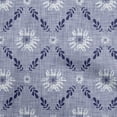 thumbnail image 1 of oneOone Silk Tabby Dusty Blue Fabric Floral Diy Clothing Quilting Fabric Print Fabric By Yard 42 Inch Wide, 1 of 4