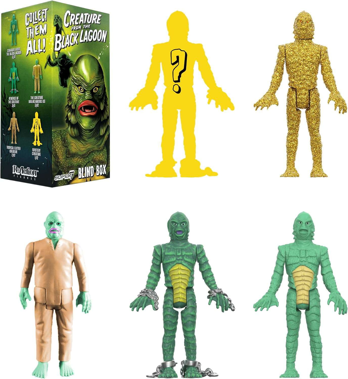 ReAction Universal Monsters Creature from The Black Lagoon Mystery Pack