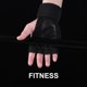 thumbnail image 4 of Nuevos guantes de entrenamiento de levantamiento de pesas ventilados con muñequeras integradas para hombres y mujeres, 4 of 6