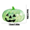 thumbnail image 2 of Halloween Dumpling Squishy, Halloween Squeeze Dumpling, Halloween Pumpkin Dumpling, Squishy Stress Balls Slow Rising Fidget Squeeze Balls Birthday Gifts Stress Anxiety Relief Fidget Squishy Ball, 2 of 6