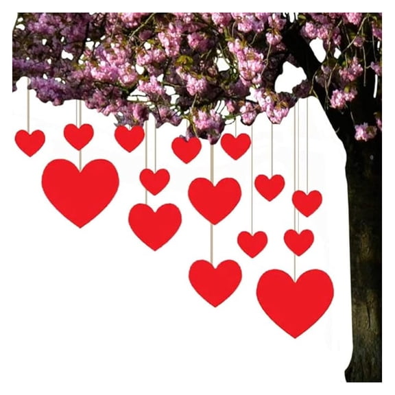 Yard Sign Outdoor Lawn Decorations: Valentine's Lawn Decorations - Hanging