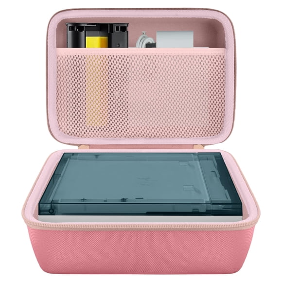 Funda de impresora khanka para impresora fotográfica Liene de 4 x 6 pulgadas, color rosa