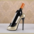 Changmusheng High Heel Shoe Wine Bottle Holder Wine Rack Home