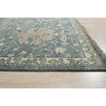 thumbnail image 3 of EORC U8BL9X12 Hand-Knotted Wool Oushak Rug, 9' x 12', Blue Area Rug, 3 of 5