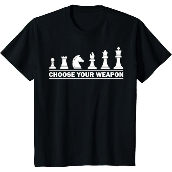 Funny Chess Gift For Chess Lover Kids Boys Cool Player T-Shirt