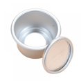 thumbnail image 2 of AMERTEER Round Cake Molds Set Non Stick Baking Pans Cakes Mould Removable Bottom Pudding Molds, 2 of 7