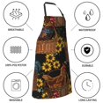 thumbnail image 5 of Kdxio Embroidery Chicken Rooster And Sunflowers Apron with Pockets Adjustable Kitchen Aprons for Men Women Waterproof Aprons for Cooking,Drawing,Crafting, Baking Household Cleaning, 5 of 8