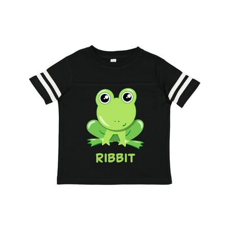 

Inktastic Ribbit Cute Green Frog Gift Toddler Boy or Toddler Girl T-Shirt