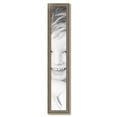 thumbnail image 2 of ArtToFrames 7" x 44" Aged White Gold Picture Frame, 7x44 inch Silver Wood Poster Frame (WOM-2036),  Pack, 2 of 7