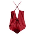 thumbnail image 7 of Short Sets for Women Silk Satin Camisole Tank Top and Shorts 2 Piece Matching Set Womens Lounge Pajama Set, 7 of 7