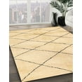 thumbnail image 2 of Ahgly Company Indoor Rectangle Abstract Sun Yellow Solid Area Rugs, 7' x 9', 2 of 6