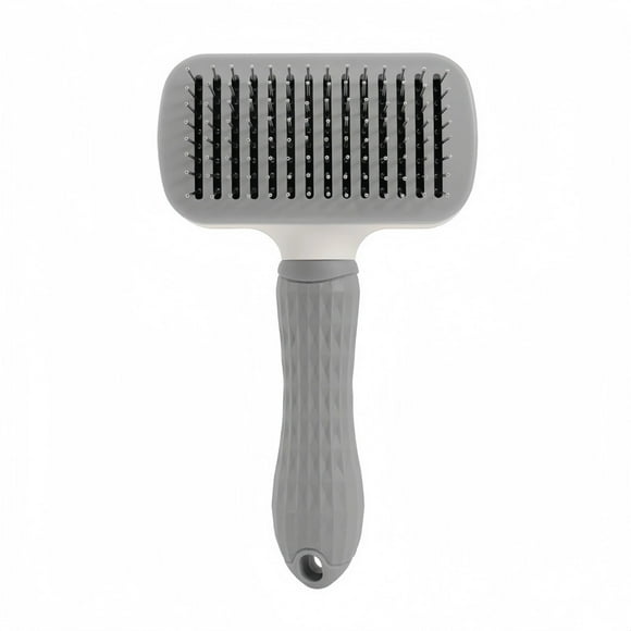 Pet Grooming Brush for Shedding Control and Gentle Massage Self Cleaning Deshedding Tool for Undercoat Removal
