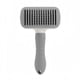 thumbnail image 1 of Cepillo para eliminar el pelo de gatos y perros Cepillo de belleza para gatos y masaje Autolimpiante y suave Fácil de eliminar el subpelo y el pelo, 1 of 1