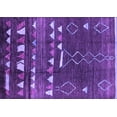 thumbnail image 1 of Ahgly Company Indoor Rectangle Oriental Purple Industrial Area Rugs, 8' x 10', 1 of 4