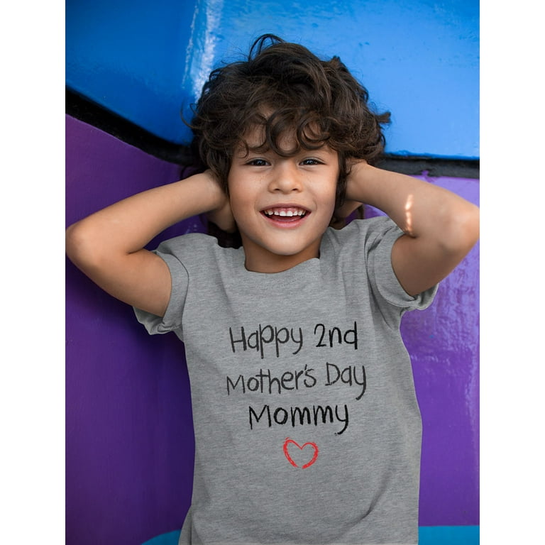 Tstars Boys Unisex Gift for Mother's Day Shirts Tshirt Happy 2nd Mothers Day Kids Cute Gift for Mom Shirts for Boy Mothers Gift Kids T Shirt - Walmart.com