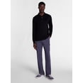 thumbnail image 2 of George Men's Interlock Polo Shirt with Long Sleeves, Sizes S-5XB, 2 of 5